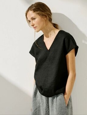 notPERFECTLINEN Malta Top